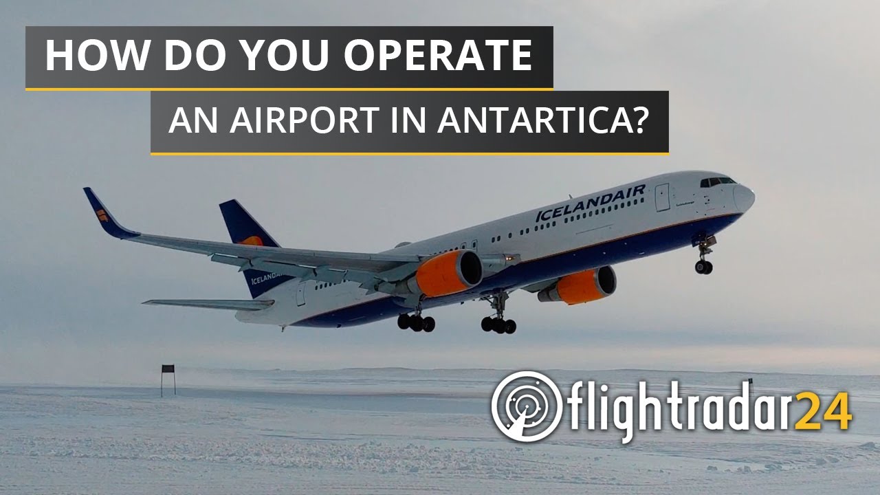 How to operate an airport in Antarctica