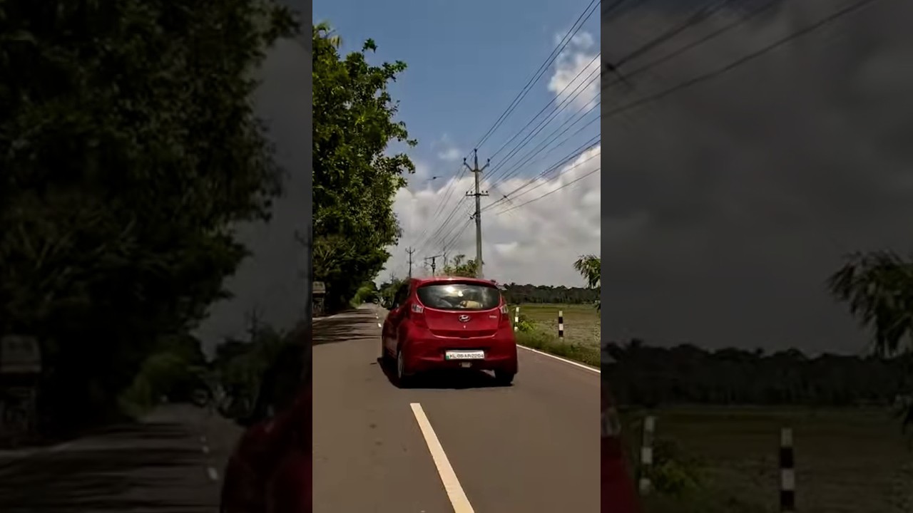 Drive through beautiful village roads in Kerala &hearts;️🌴🌴🌴 #kallara #india #alappuzha #kottayam
