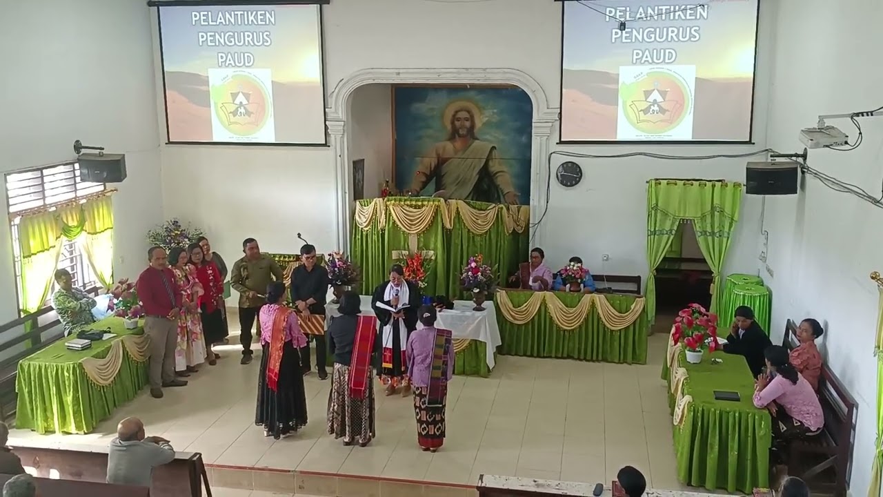 Pelantikan pengurus PAUD PERIODE 2025-2030 GBKP Nangbelawan