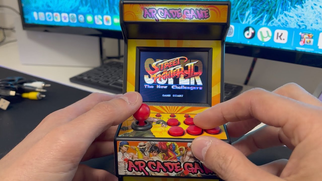 mini cabinato console arcade.... troppo carino e troppo divertente