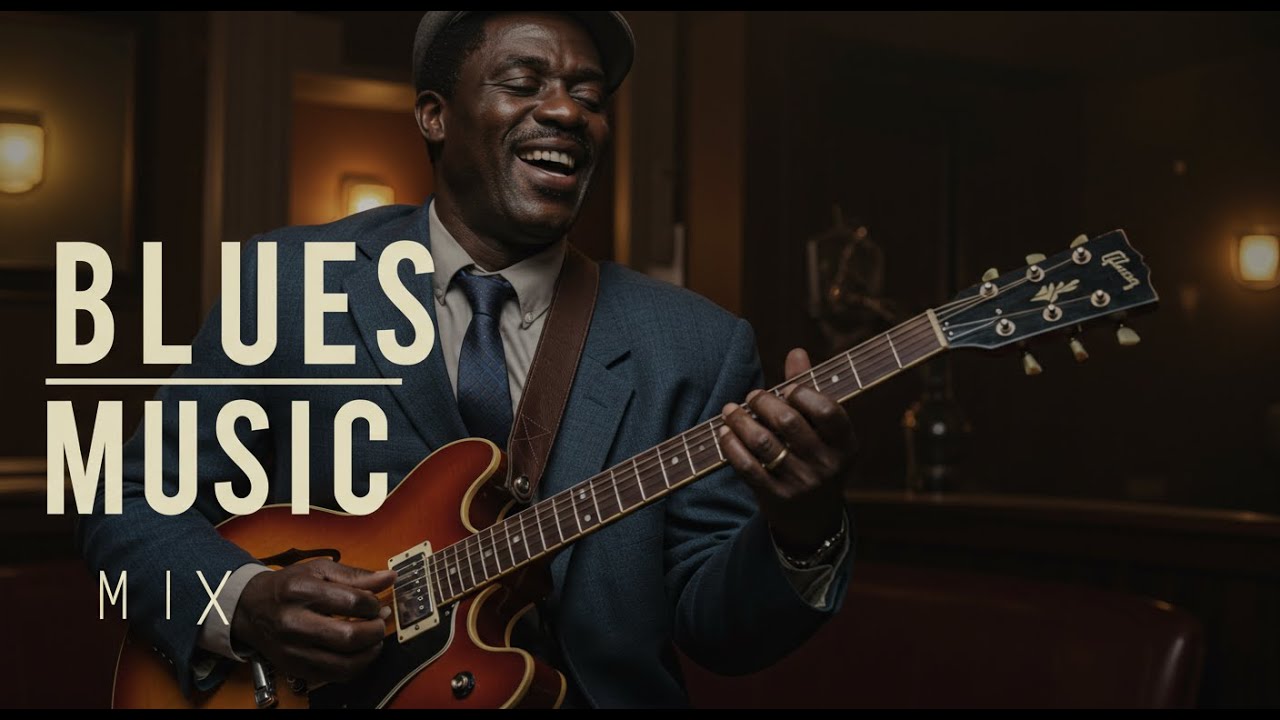 Soulful Blues Track 2025 | Expressive Guitar Solos & Melancholic Vibes