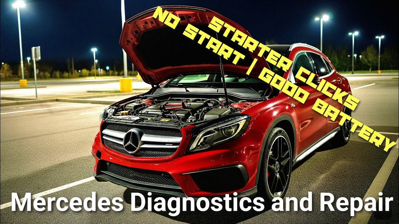 Mercedes GLA45 AMG No Crank, No Start, But Battery Good | Mercedes No Crank Diagnostics and Repair