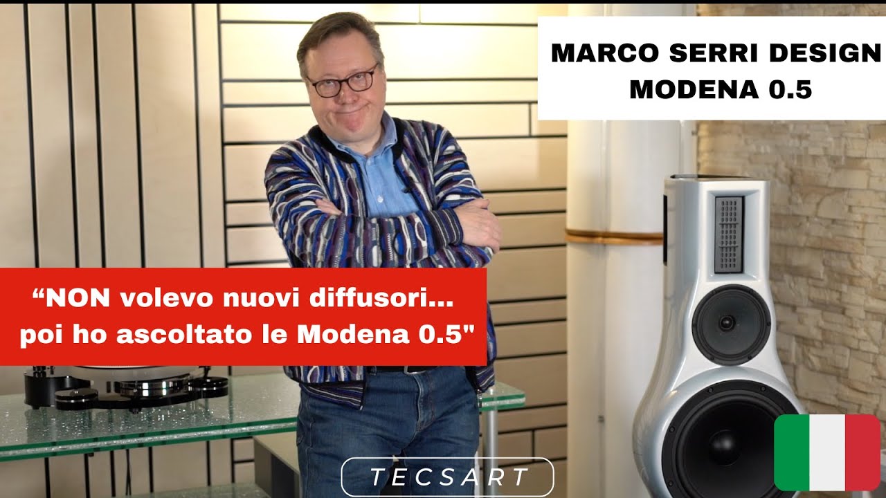 NON volevo nuovi diffusori… poi ho ascoltato le Modena 0.5 Marco Serri Design