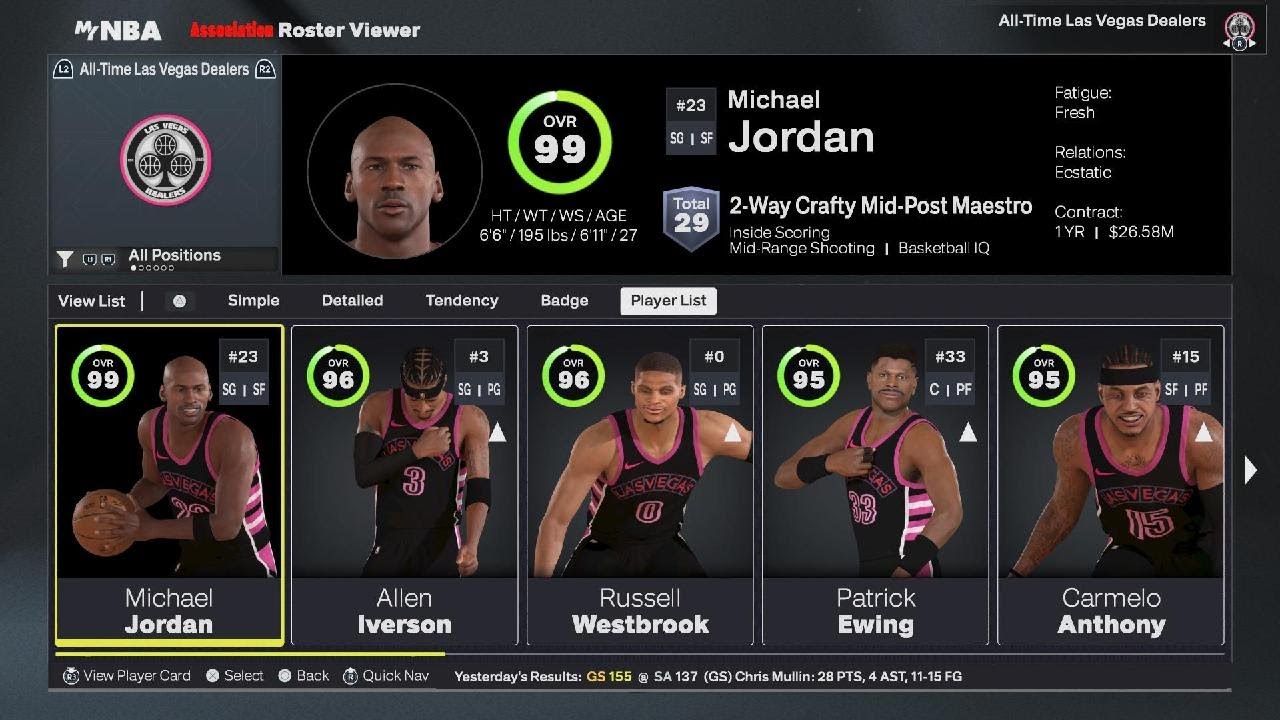 NBA 2K26: Ringless GOAT League Challenge w/Michael Jordan!! # 15