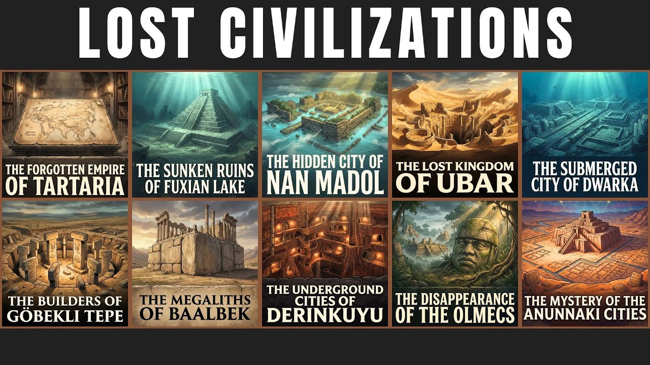 10 Mysterious Civilizations That Disappeared Before History Was Recorded