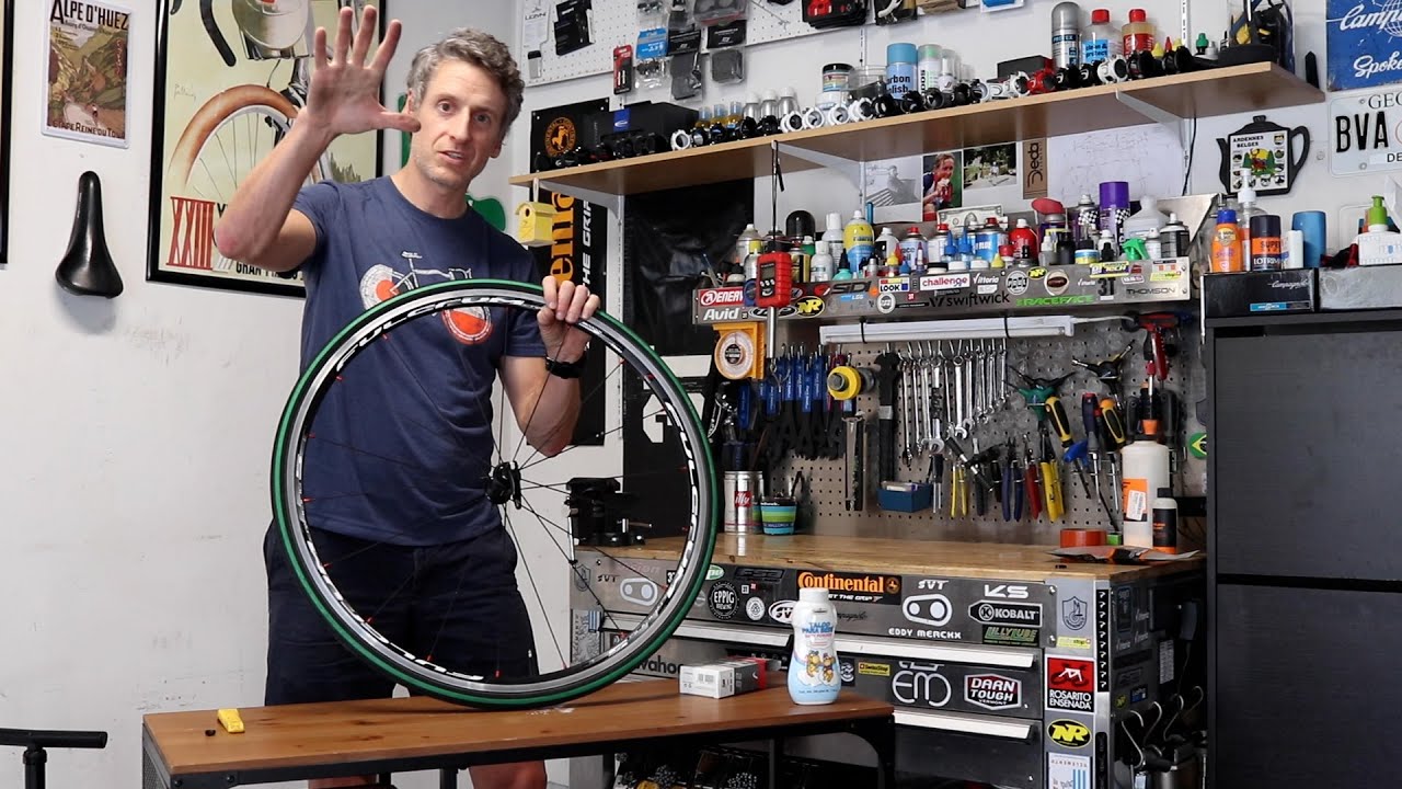 How to Powder a Bicycle Tube