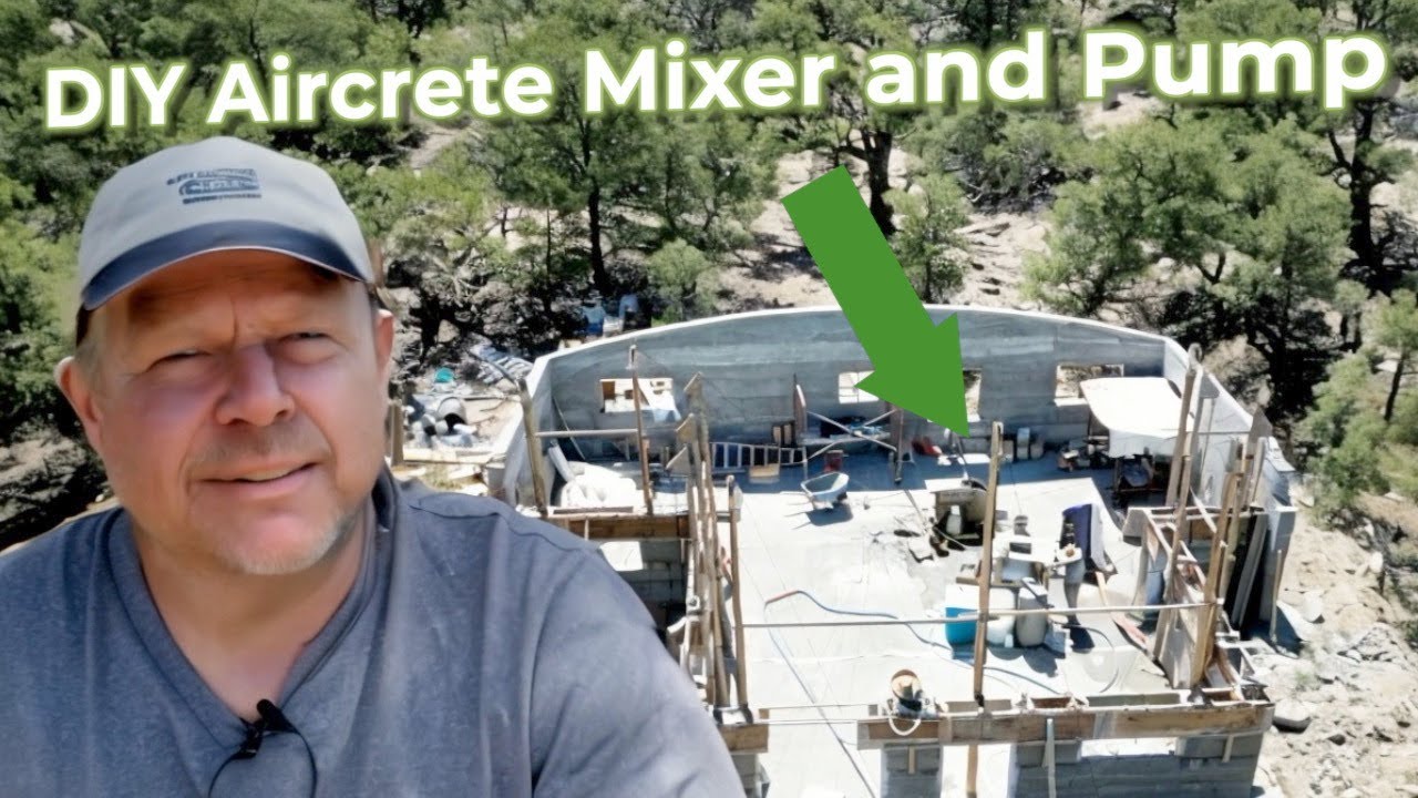 DIY Aircrete Mixer and Pump System Explained