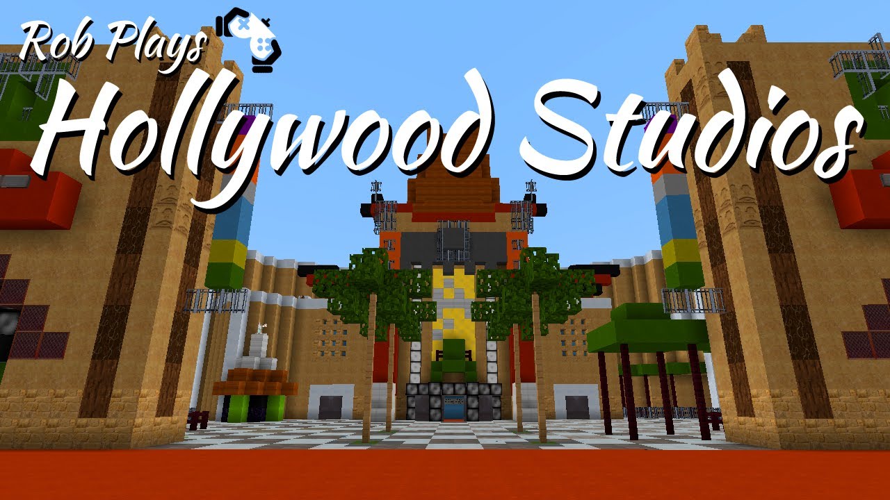 Minecraft Disney World - Hollywood Studios Part 1 (MCMagic)