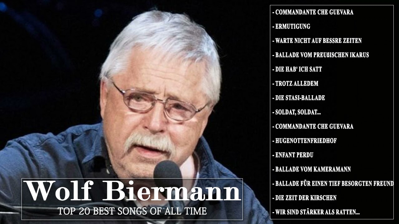 Wolf Biermann bestes Lied - Best songs of Wolf Biermann 2021| Wolf Biermann album