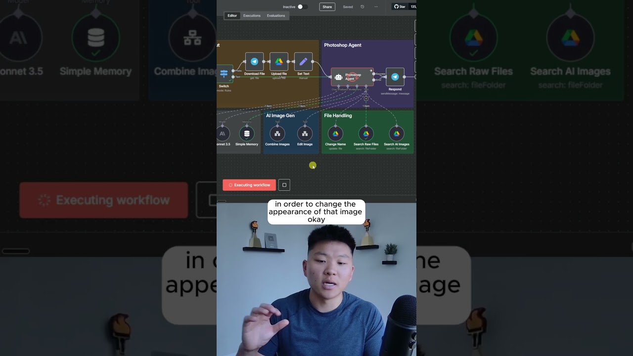 I Built a Nano Banana AI Agent in n8n with no code  #n8n #artificialintelligence #aiagent