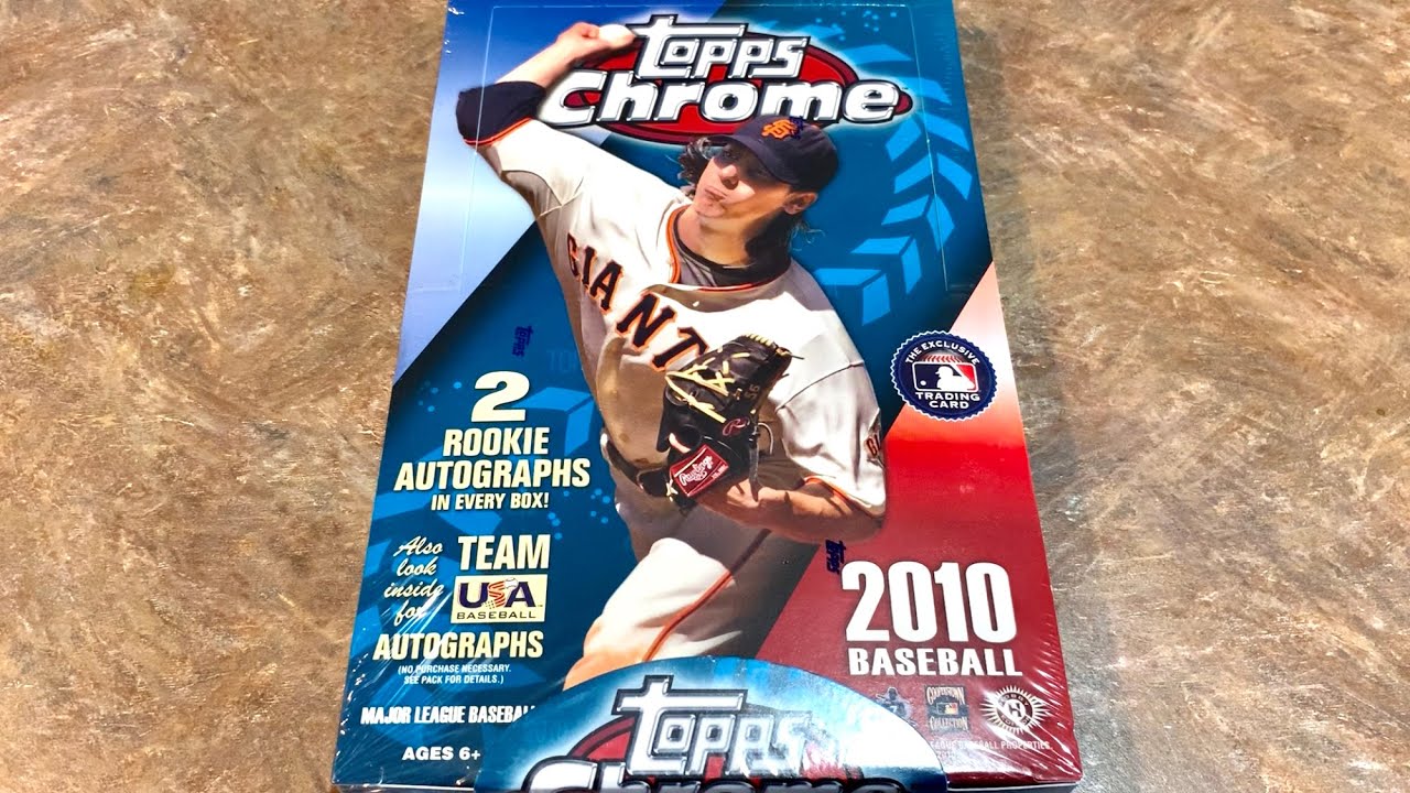 STRASBURG & STANTON ROOKIE CARD SEARCH IN 2010 TOPPS CHROME BOX OPENING (Throwback Thursday)
