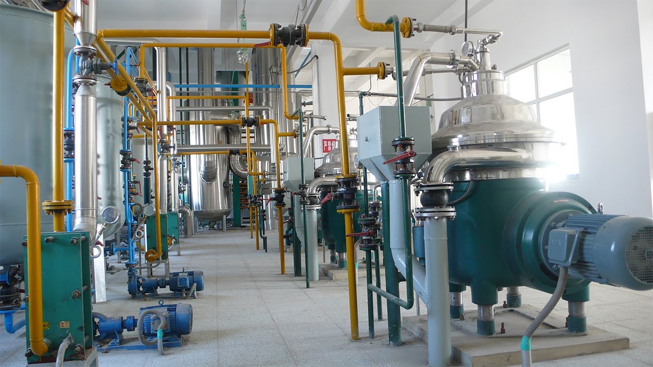 Sunflower oil processing solution -- pretreatment, leaching, refining and filling production line