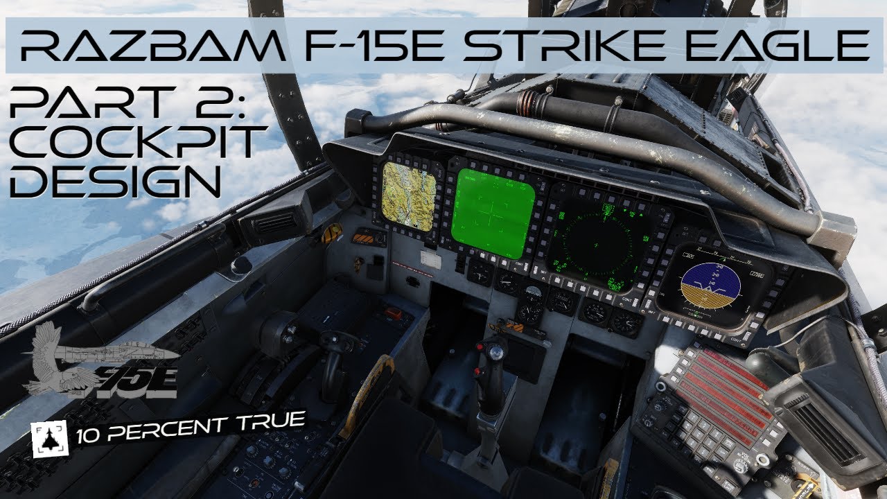 Razbam F-15E for DCS. Part 2: Cockpit