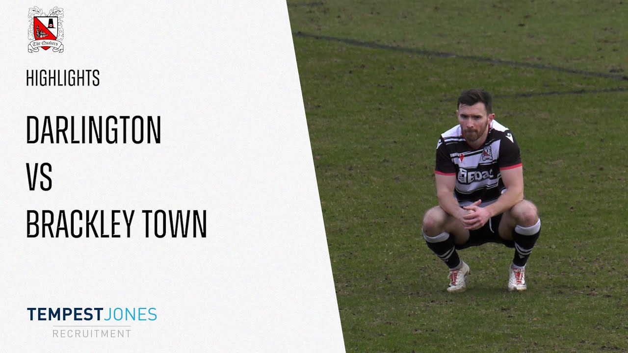 Match Highlights: Darlington v Brackley Town (National League North)