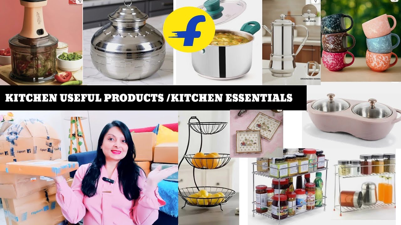FLIPKART KITCHEN USEFUL ITEMS/ KITCHEN HAUL ❤️UNDER BUDGET KITCHEN ESSENTIALS
