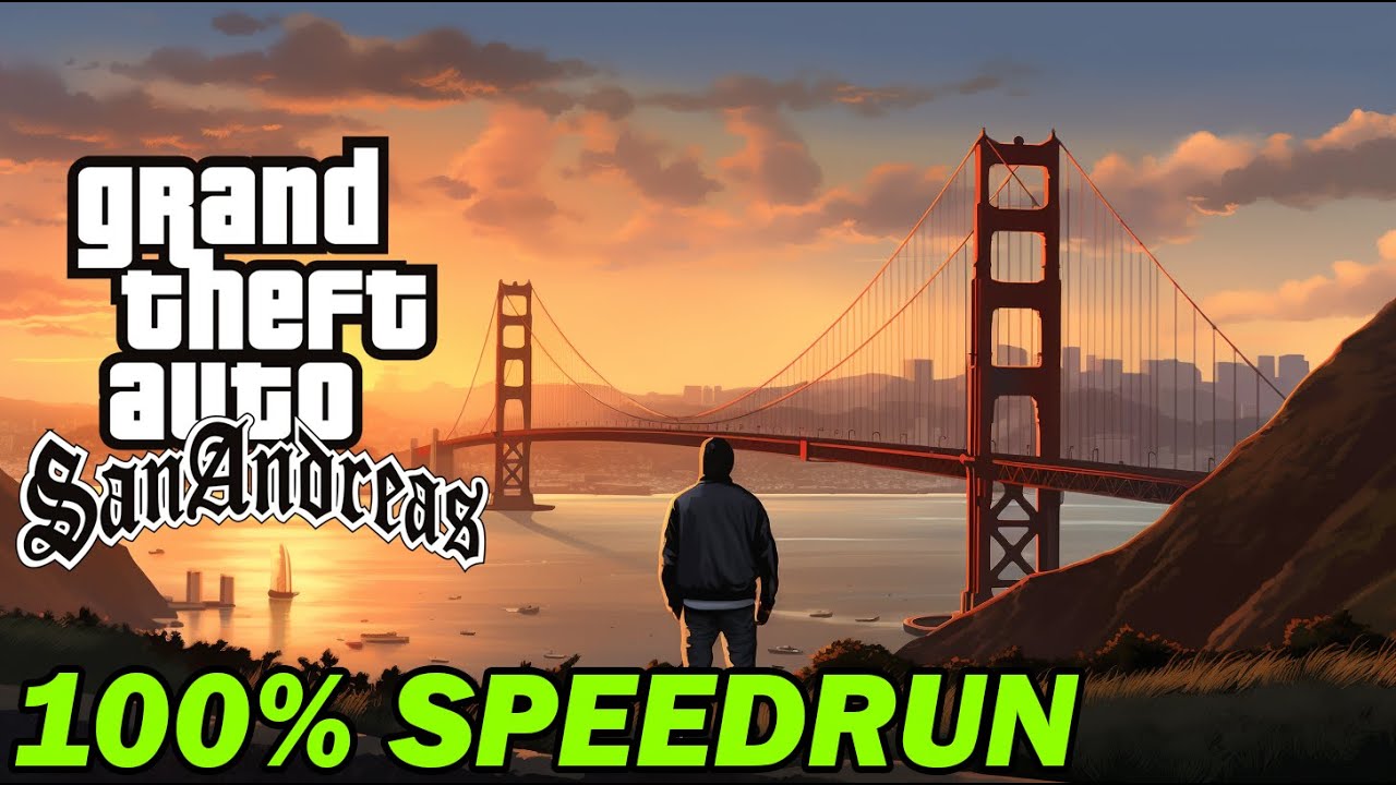 Grand Theft Auto: San Andreas 100% Speedrun