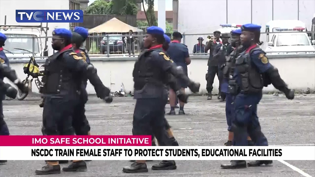 [WATCH] NSCDC Trains Female Officers To Protect Students, Educational Facilities