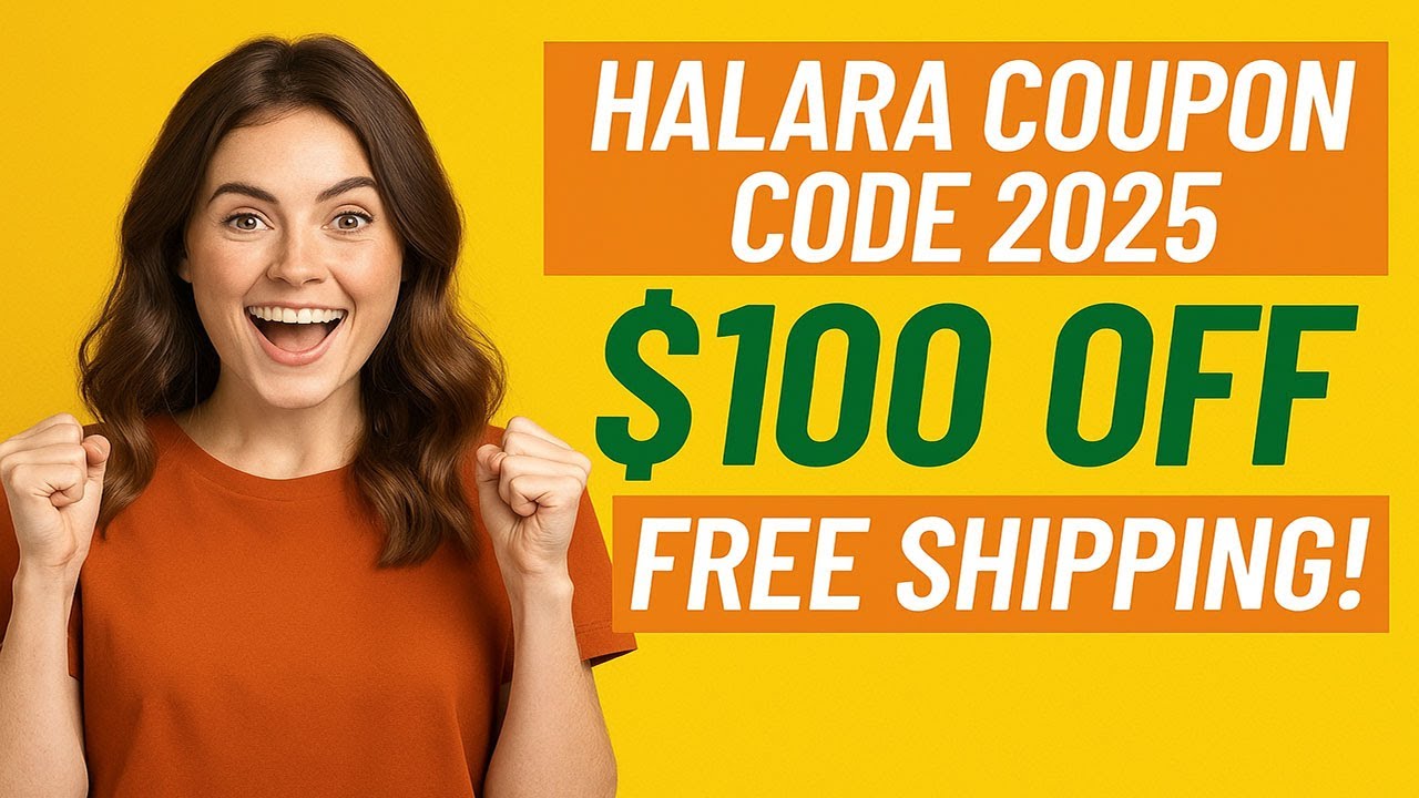 Halara Coupon Code $100 OFF + Free Shipping 🚚  Halara Code June 2025 halra, halara free shipping co