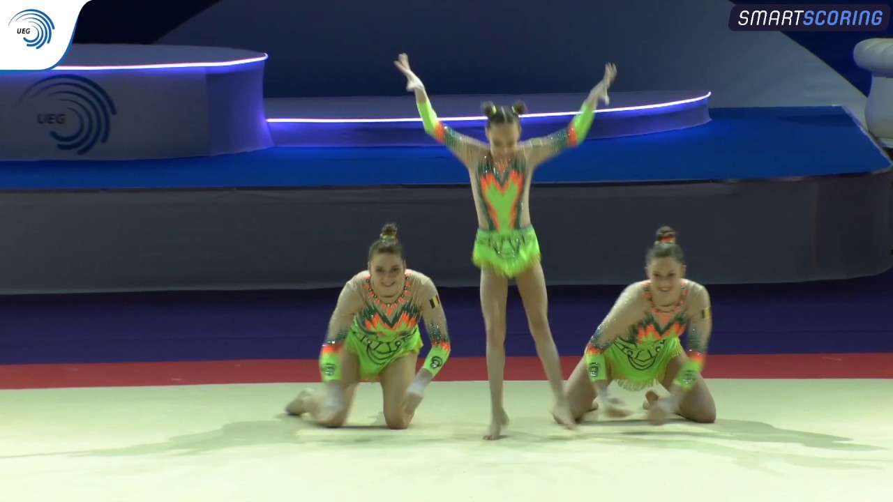 Women's group Belgium - 2019 European Champions, all-around