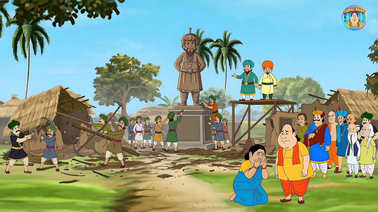 নবাবের জিদ! গোপাল দাদার বাড়ি ভেঙে সেখানে নিজের মূর্তি বসালেন। | Gopal Bhar | New Episode 2026
