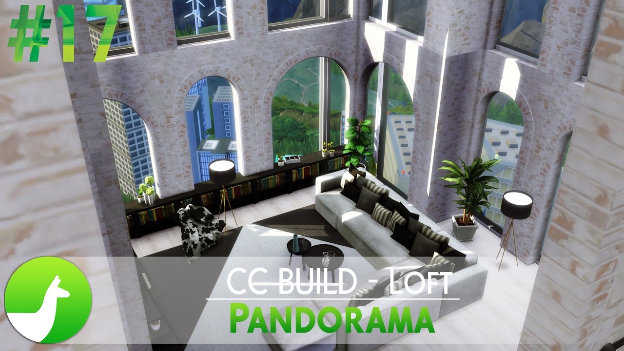 Industrialny Loft |+CC/MODY| - CC BUILD #17