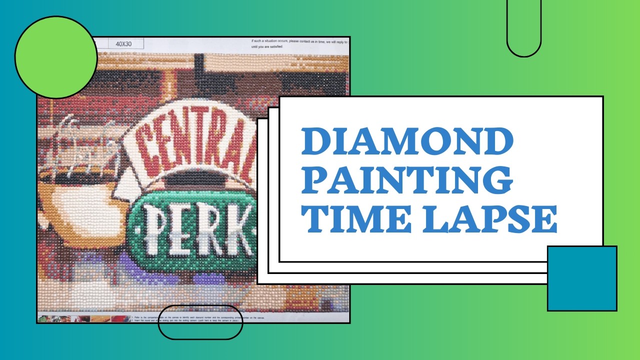 Sped Up - Central Perk 5 - Diamond Painting