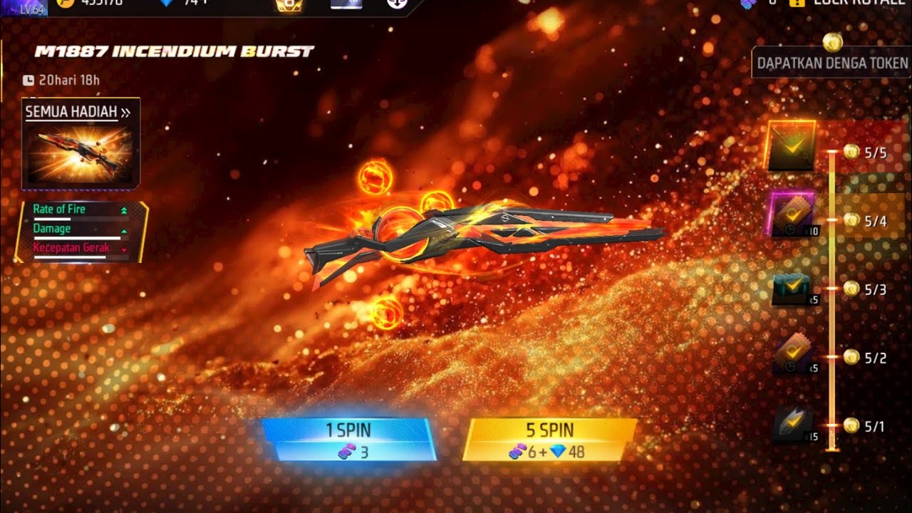 Spin Sg Meteor Sampai Dapat Abis Berapa 