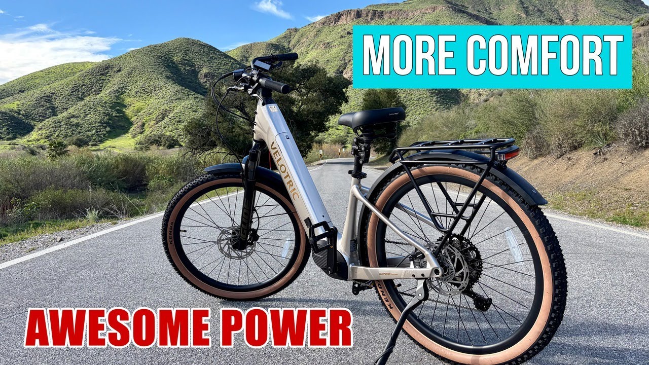 Velotric Discover 3 и M: два комфортных электровелосипеда — два разных режима езды!