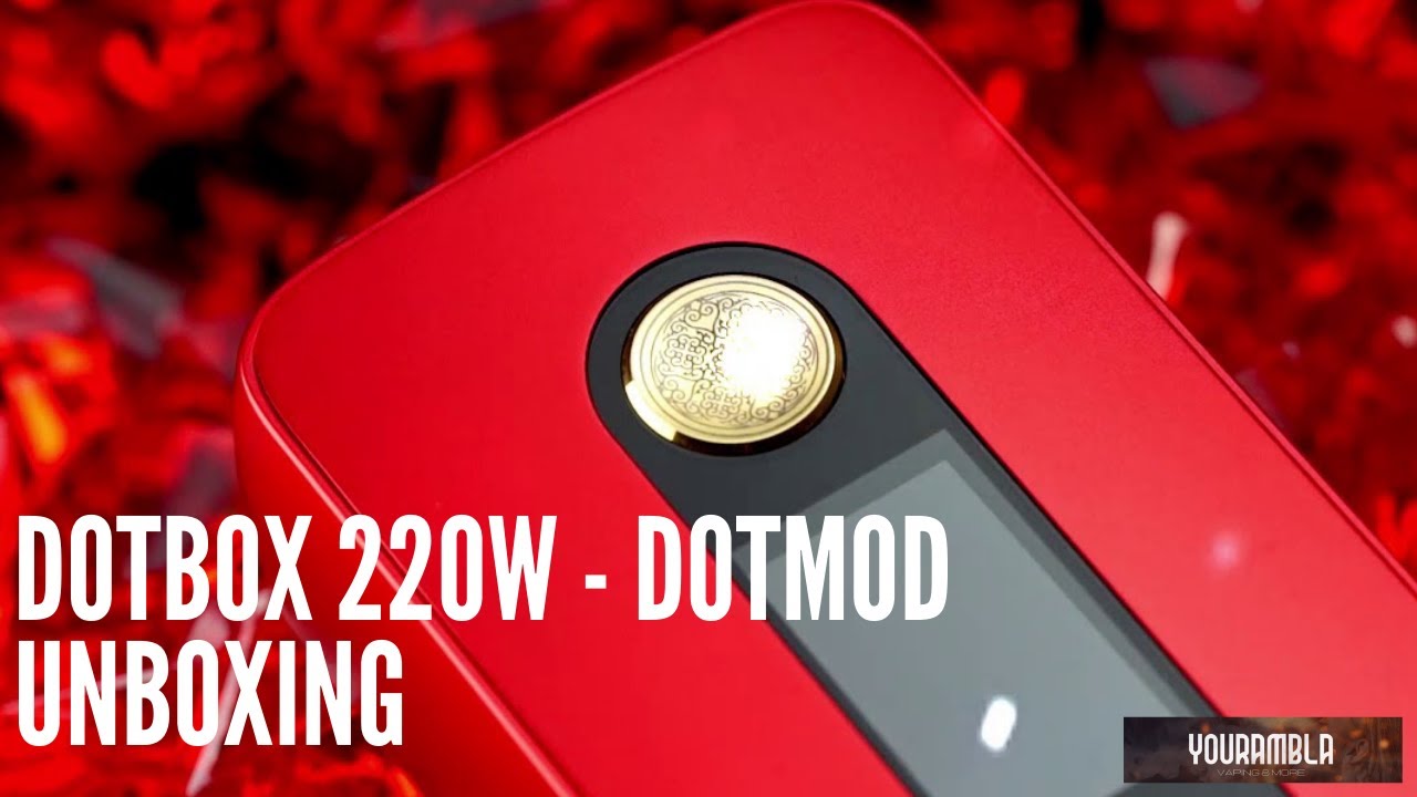 DotBox 220w by DotMod UNBOXING