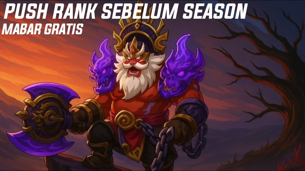 🔴PUSH RANK SEBELUM SEASON || MABAR GRATIS