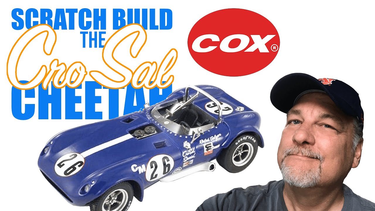 Cox Cheetah Slot Car Mod!  Part 1 / Can I Build The Cro-Sal Roadster?