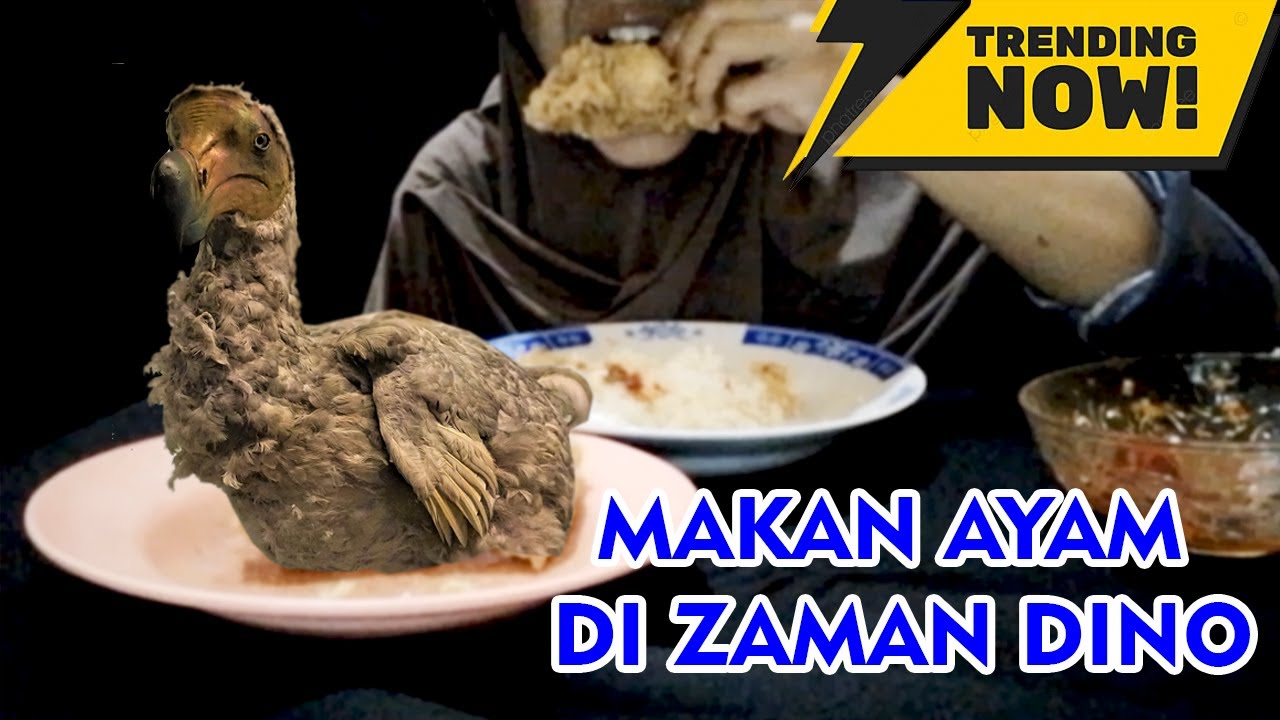 MUKBANG AYAM DARI ZAMA DINO + CABE ULEK CIPTAAN KU YANG SUPEEEERRR PEDAS