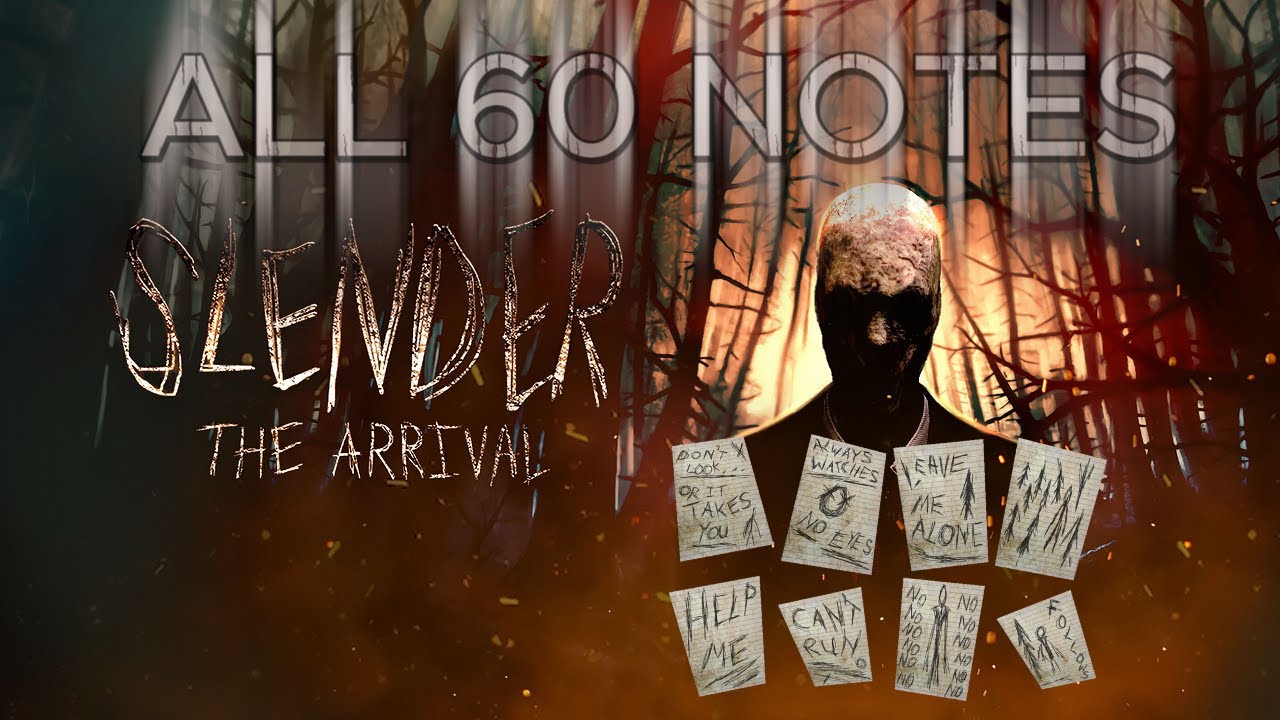 All 60 Scrapbook Items /Trophy Guide - Slender the Arrival