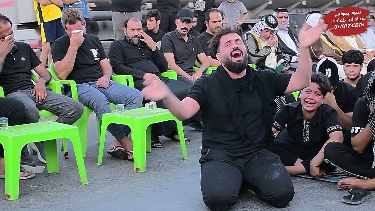 الناعي حيدر الربيعي مجلس عزاء المرحومه ام كامل الدراجي