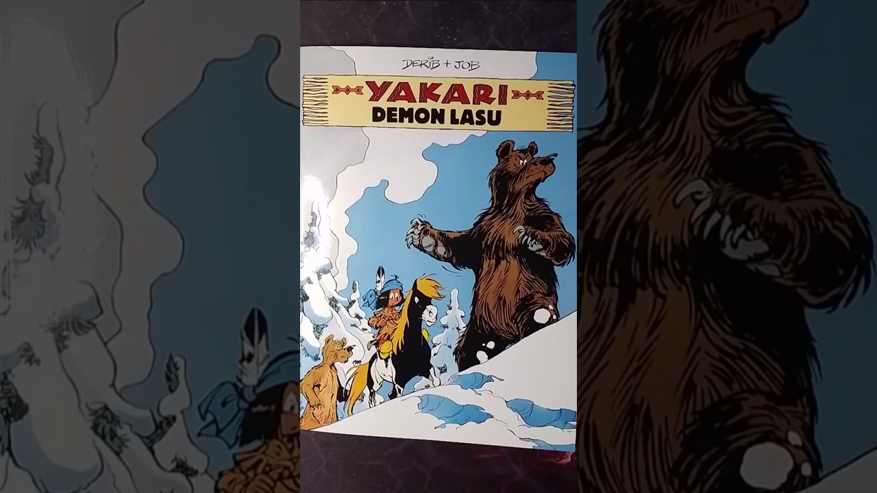 Komiks Yakari: Demon lasu - szybka recenzja. 