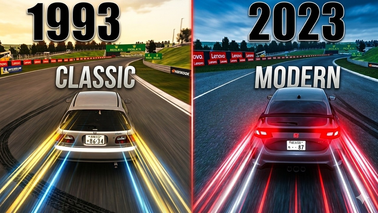 🔥1993 Honda Civic SiR vs 2023 Civic Type R | Generations Apart🔥