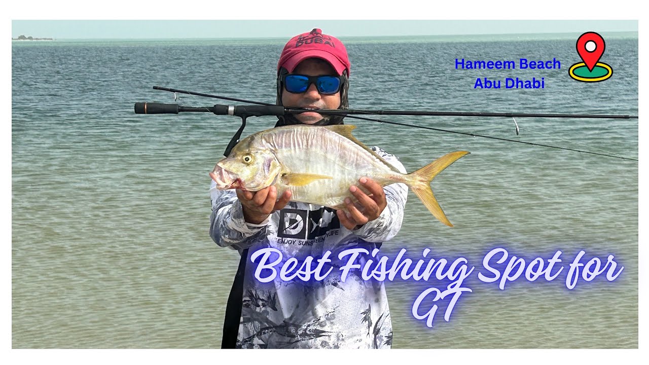 Best Fishing spot for GT | Abu Dhabi Fishing | Fishing | Hameem beach