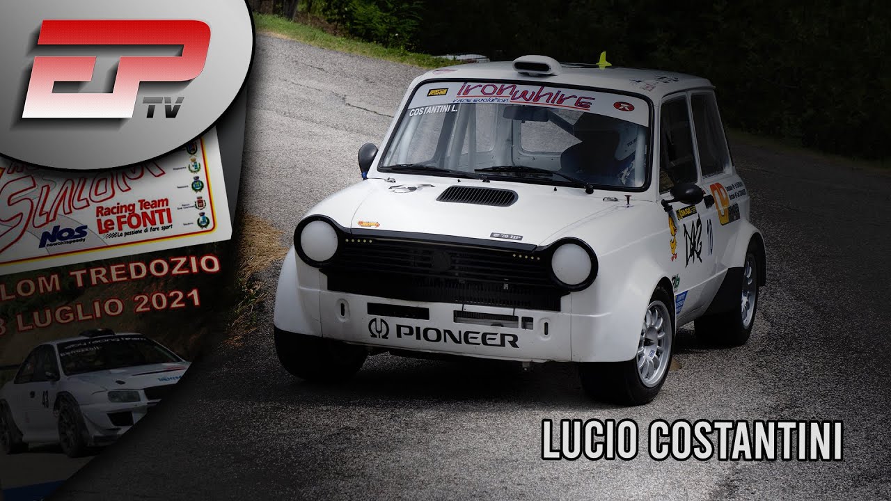 Lucio Costantini | A112 Abarth 70hp | Slalom Tredozio 2021
