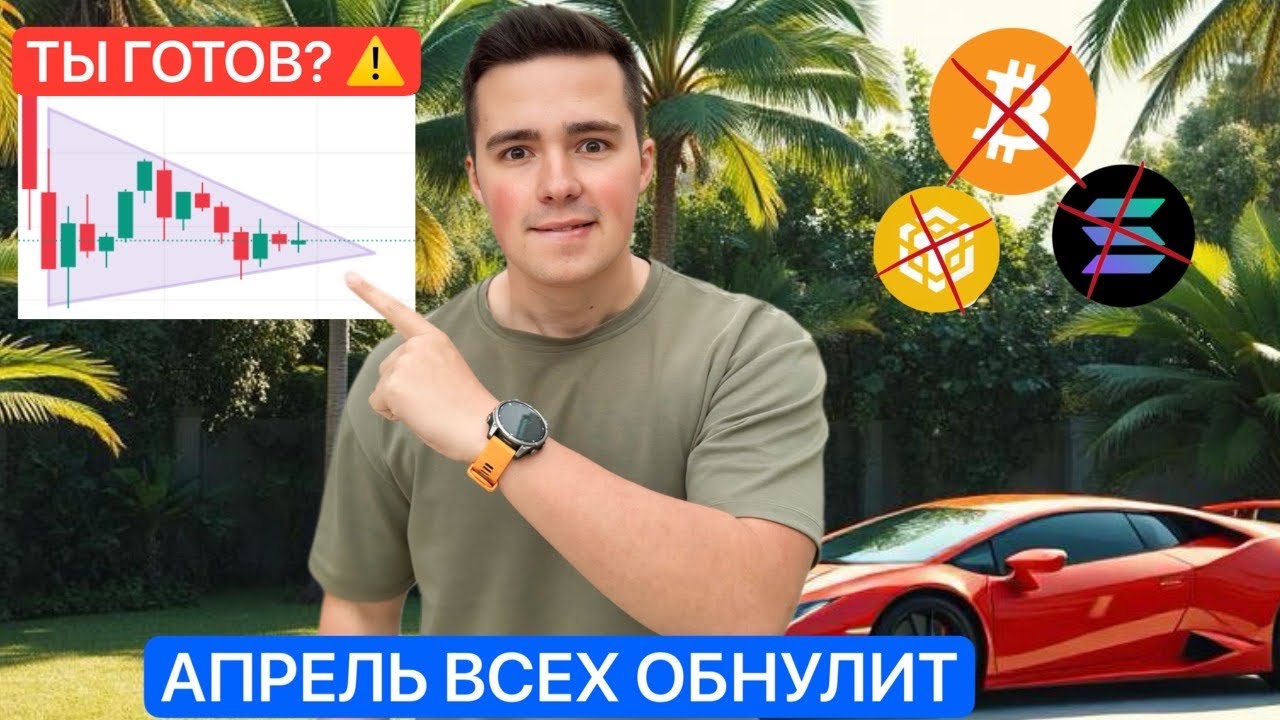 🚨BTC: ВСЕ ЖДУТ ОБВАЛ - ОШИБКА | АПРЕЛЬ ОБНУЛИТ КРИПТАНОВ
