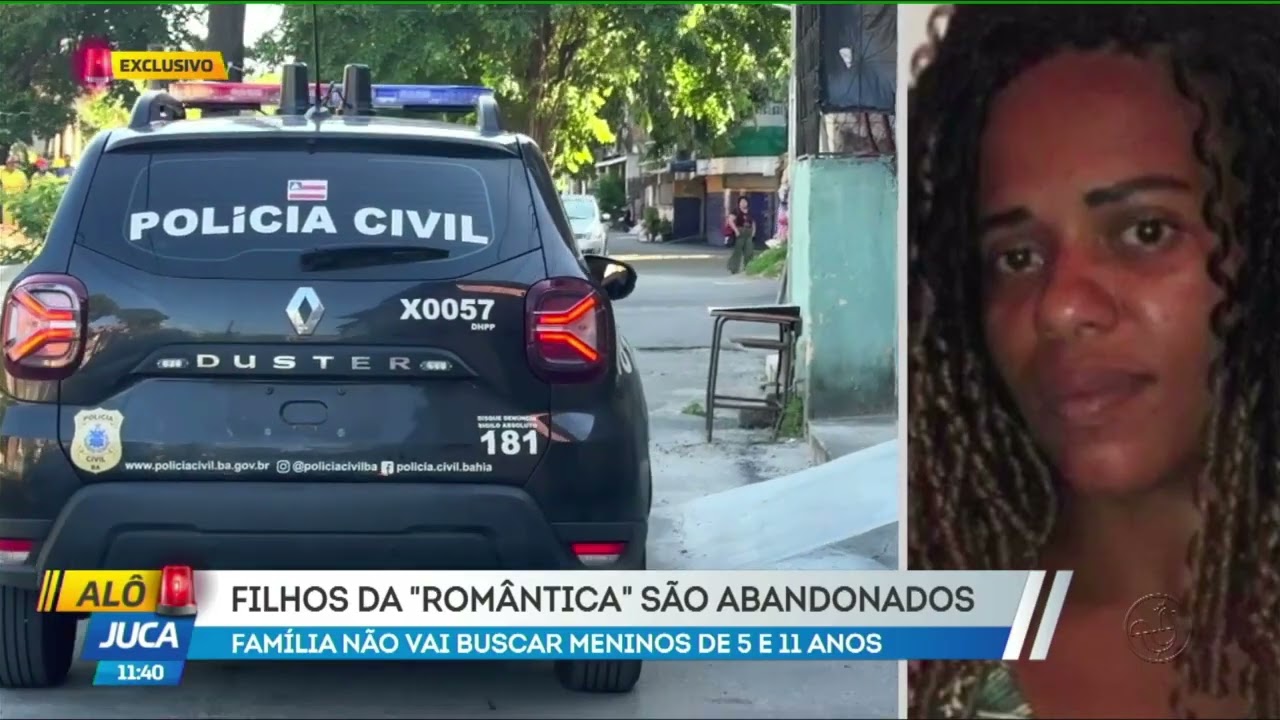Filhos da  romântica  são abandonados
