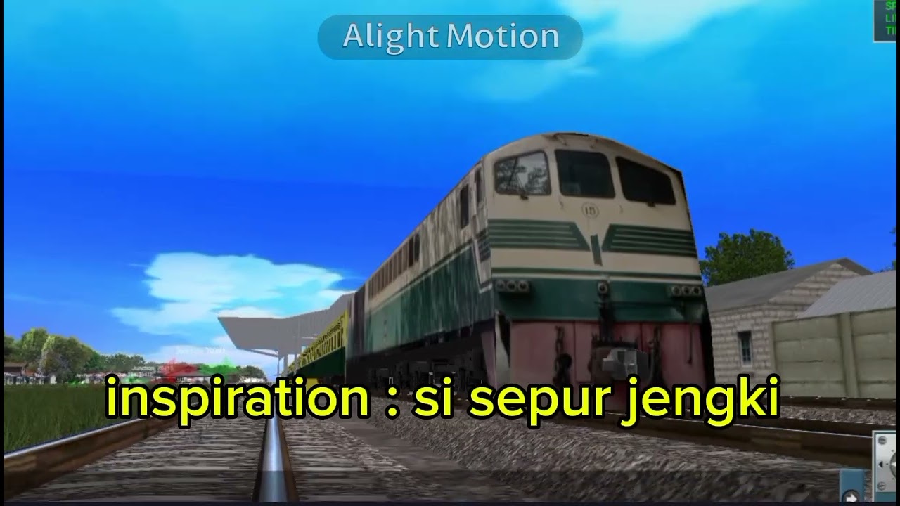 Test intro animasi baru ku jengki the diesel engine 