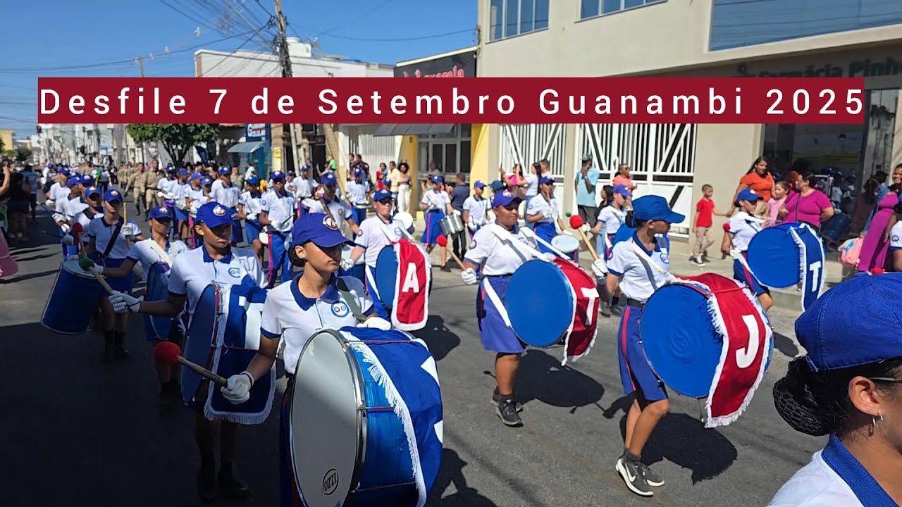 Desfile Cívico de 7 de Setembro 2025 - Guanambi (BA) 🇧🇷