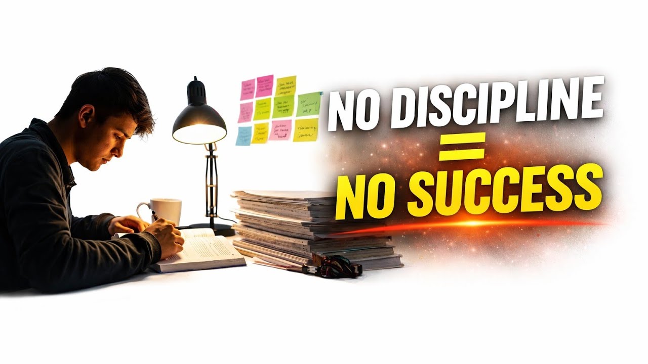 No Discipline, No Success — The Study Habit That Builds Your Future