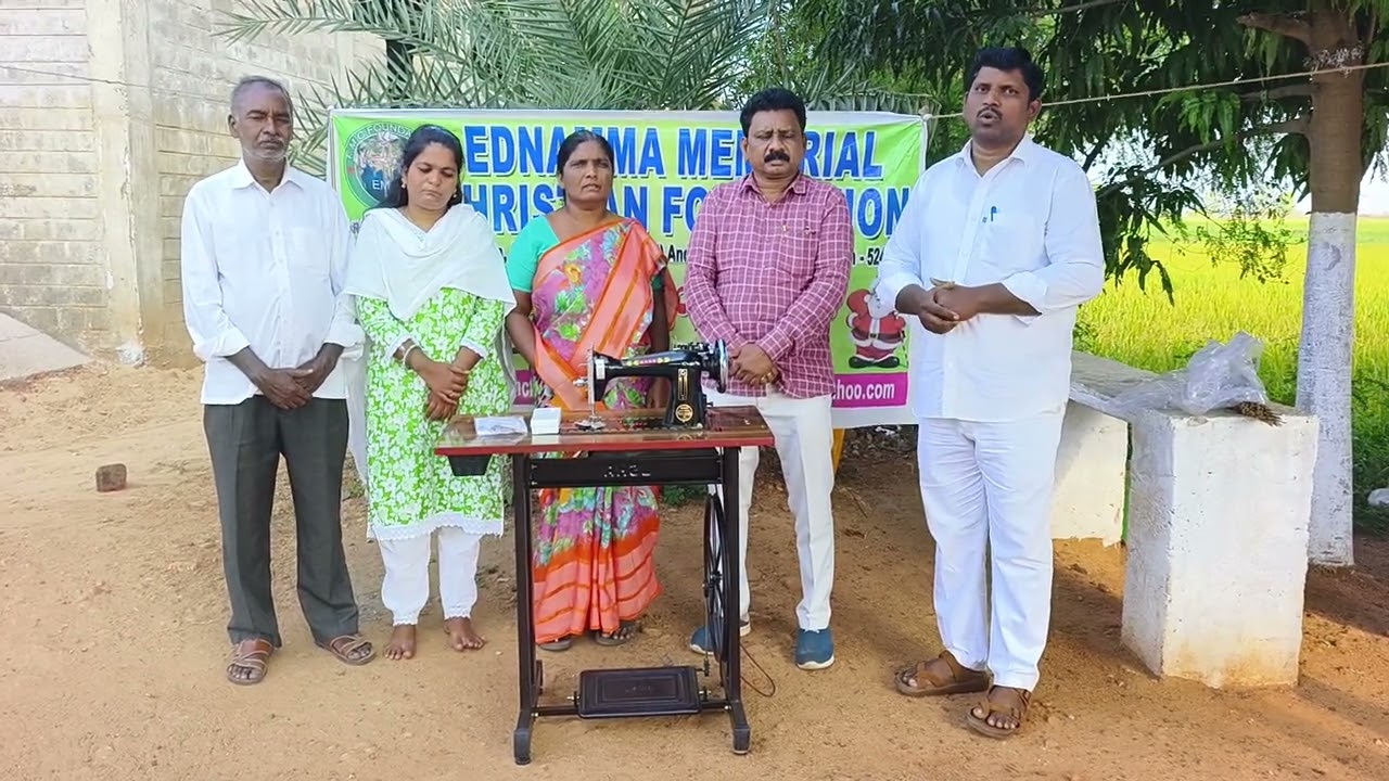 🗽🌍💕🙏Sewing Machine Gifted for Self-Employment | Blessing a Pastor’s Daughter 🙏