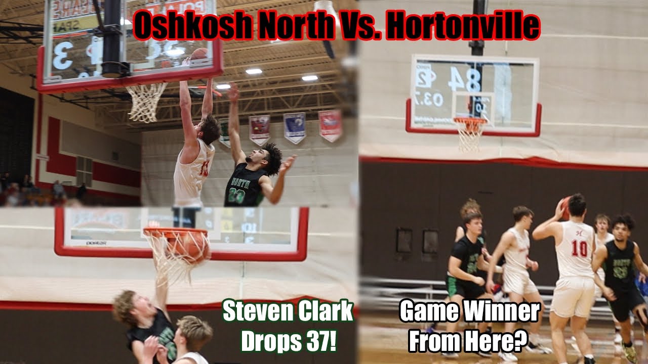 Craziest Game Ends On An Insane Game Winner! | Oshkosh North Vs Hortonville | Game #17