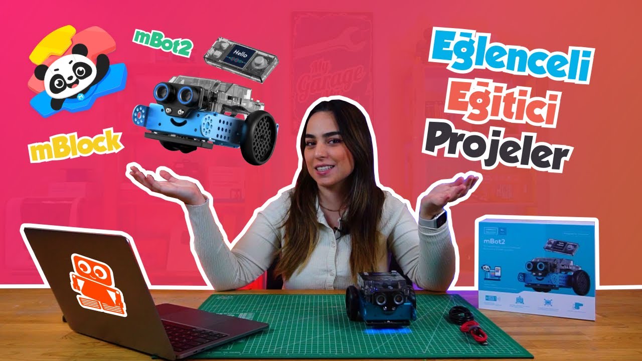 mBot 2 Öğreniyorum #3 Heyecan Verici Projeler #mbot #stem #robotik