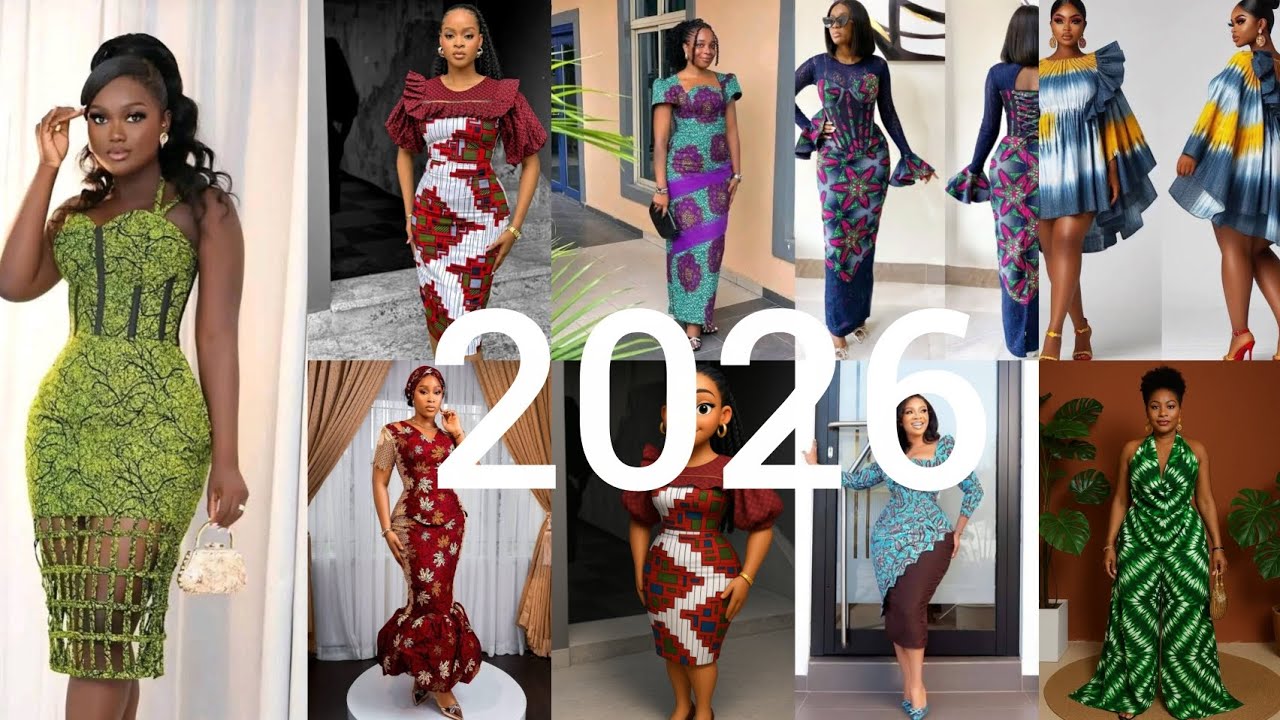 TRENDY AND HOTTEST ANKARA GOWN STYLES/ANKARA LONG & SHORT GOWN DESIGNS /TRENDING ANKARA STYLES