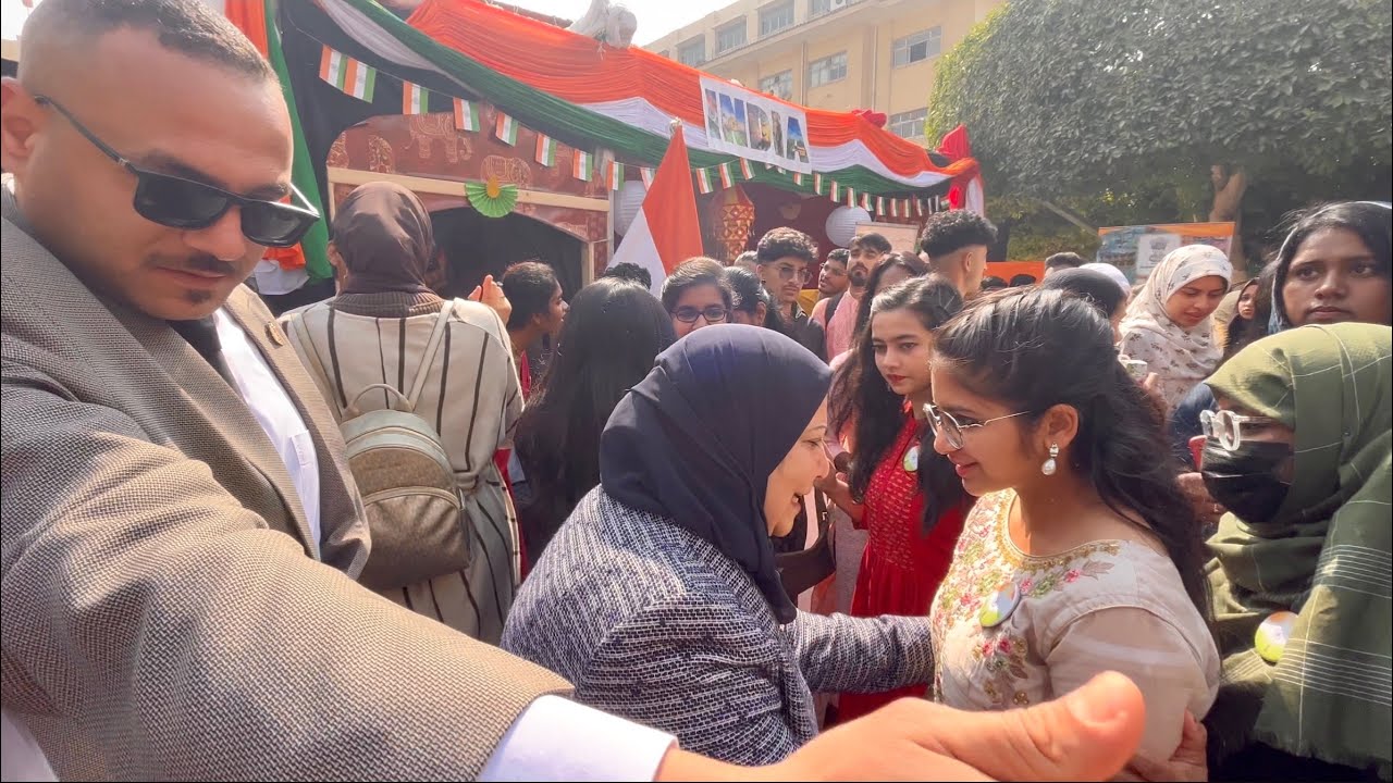 All countries-International cultural Exchange,2023 at Kasr Al-Ainy | Cairo University,Egypt-4K Video