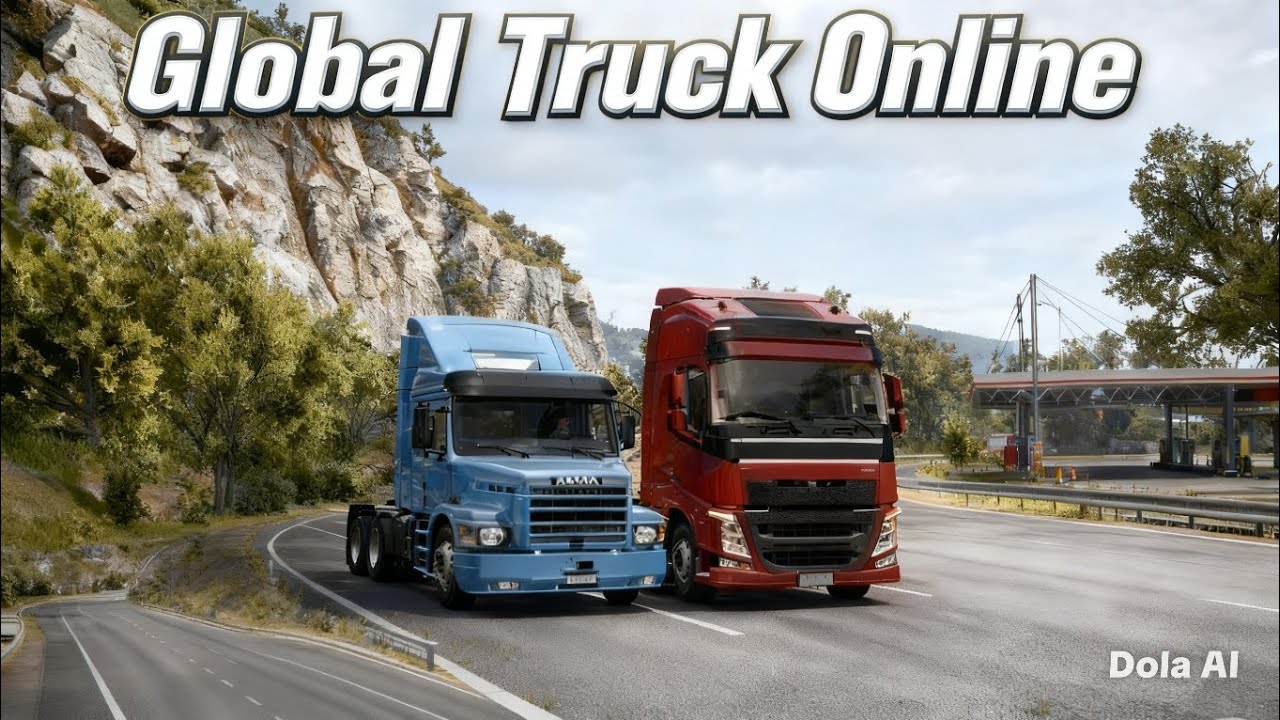Jugando Global Truck Online 