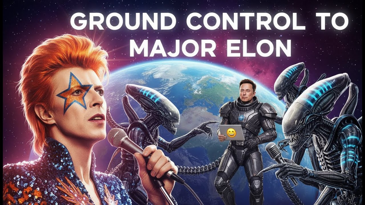 Ground Control to major Elon - ai David Bowie 4K